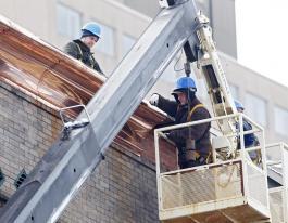 Copper Gutters - Colliers Building - Moncton