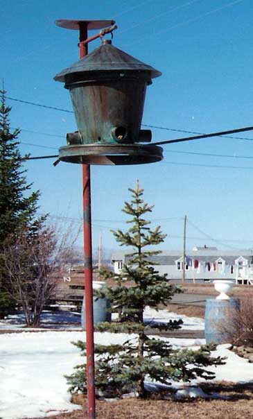 Copper Hanging Bird Feeder